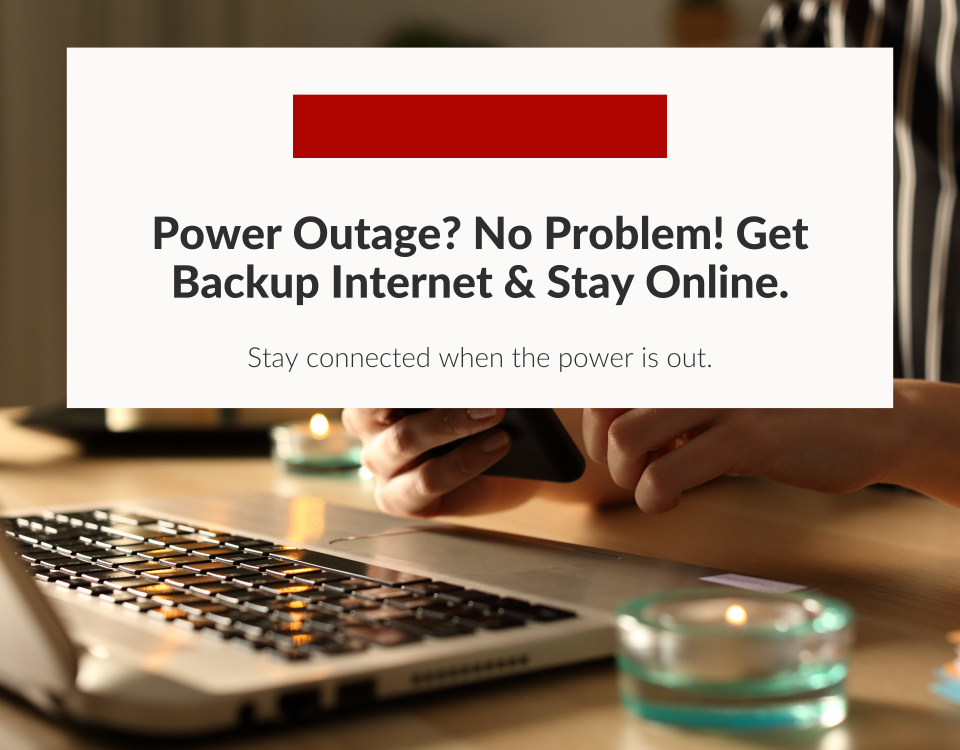 Power Outage? No Problem! Get Backup Internet & Stay Online With Redzone Wireless